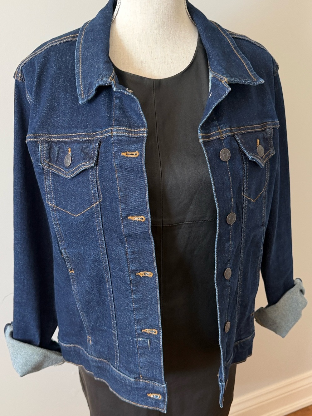 Buffalo David Bitton Dark Blue Denim Jacket